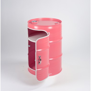 Lockengelöt - Minibar mit Tür - aus Hamburger Ölfässern