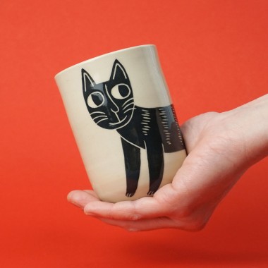 Katzen Becher