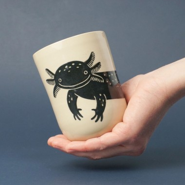 Axolotl Becher