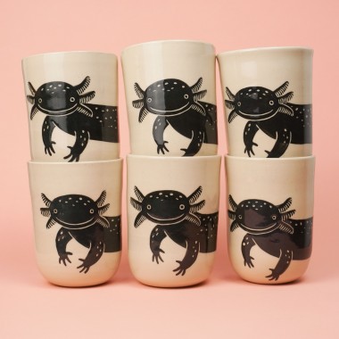 Axolotl Becher