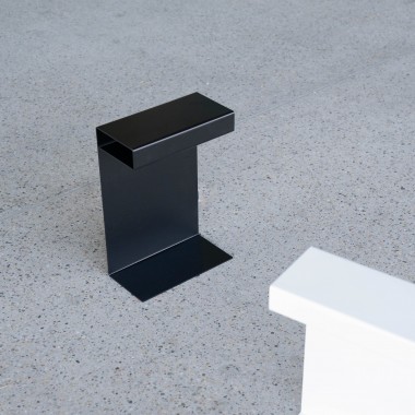 lattn® | Beistelltisch ST8 Schwarz