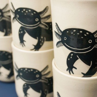 Axolotl Becher