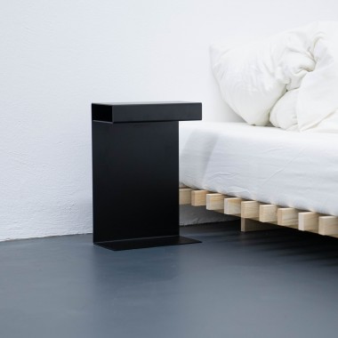 lattn® | Beistelltisch ST8 Schwarz