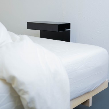 lattn® | Beistelltisch ST8 Schwarz