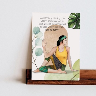 Yoga Postkarten Set SELFLOVE - Dein Yoga Flow