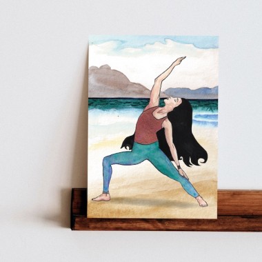 Yoga Postkarten Set ASANA - Dein Yoga Flow