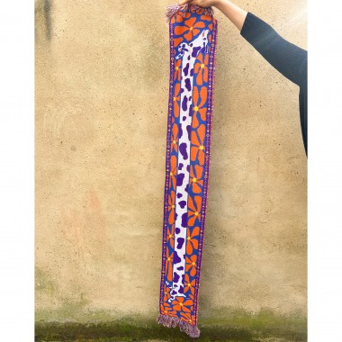 The Naughty District - Strickschal »Dackel-Python«