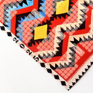 Jahresplaner 2025 Classic rot / kilim