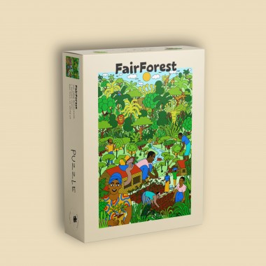 Das Puzzle Kollektiv - Puzzle "Fair Forest" Spendenpuzzle 1000 Teile