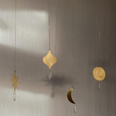 IDA PING JEWELRY // Weihnachtliche Sun Catcher - Stern, Kugel, Tropfen & Mond