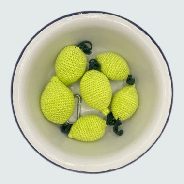 'Lemon Charm' Zitronen Anhänger von crroco studio