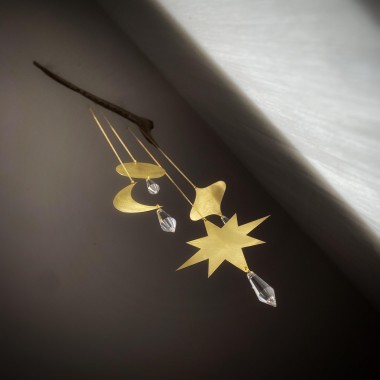 IDA PING JEWELRY // Weihnachtliche Sun Catcher - Stern, Kugel, Tropfen & Mond
