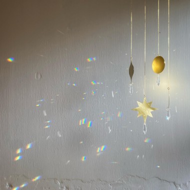 IDA PING JEWELRY // Weihnachtliche Sun Catcher - Stern, Kugel, Tropfen & Mond