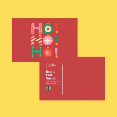 Nachhaltiges Weihnachtsgeschenkset Frohe Weihnachten