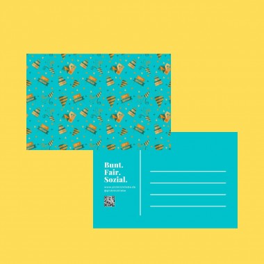 Franzbrötchen Geschenk Set Happy Birthday von Picknickliebe