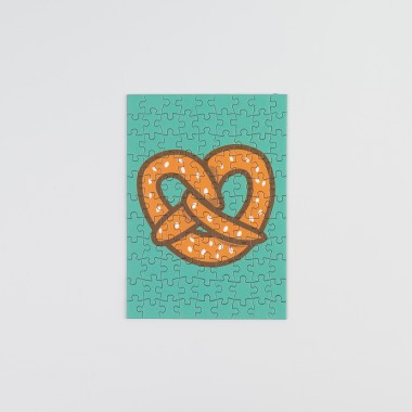 Sunshine Puzzles, Die Brezel, 99 Teile Mini Puzzle