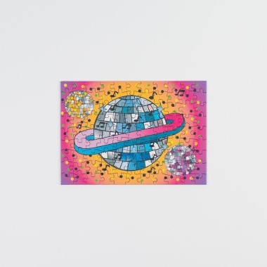 Sunshine Puzzles, Disco, 99 Teile Mini Puzzle Sunshine Puzzles, Disco, 99 Teile Mini Puzzle