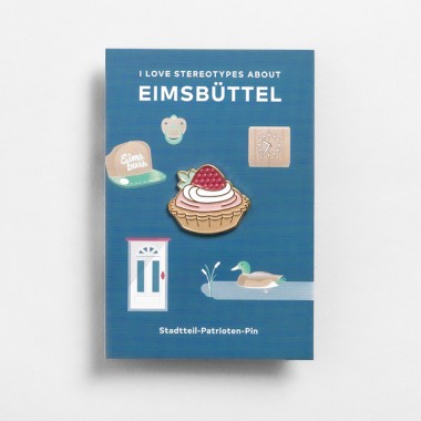 Stadtteil-Patrioten-Pins Eimsbüttel (2x)   