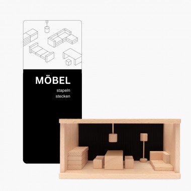 EINFACHDESIGN Puppenhaus zum Weiterbauen und Mitnehmen für kleine und große Architekt*innen