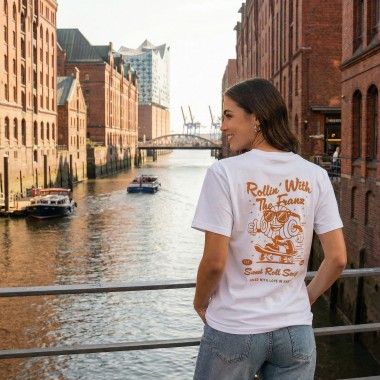 Franzbrötchen T-Shirt Unisex Off-White