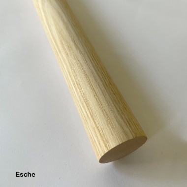 halblang | Schwebegarderobe | Kleiderstange | Massivholz