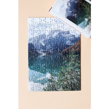Puzzlery Lago Di Braies Minipuzzle, 99 Teile