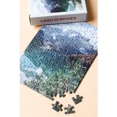 Puzzlery Lago Di Braies Minipuzzle, 99 Teile