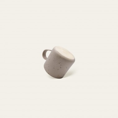 Handgemachte Steingut Tasse Eelina - Cappuccino Beige - EDDA stoneware