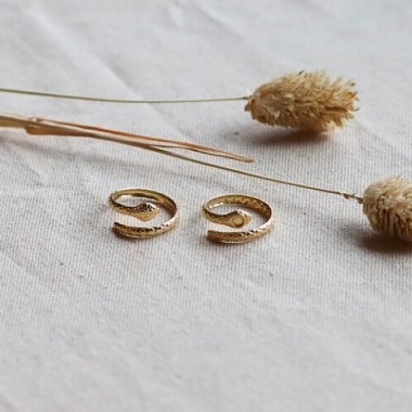 Anoa Ring Schlange Schlangenring Gold 
