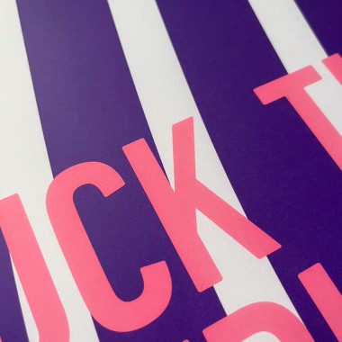 Fuck the Patriarchy Poster #2