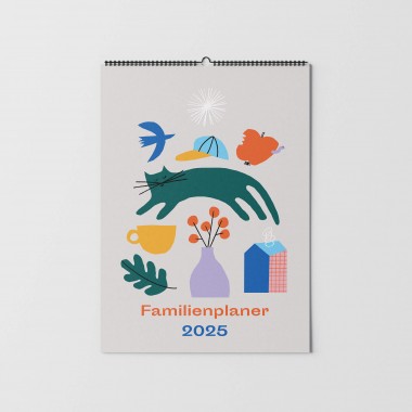 Familienplaner 2025 (DIN A3) / fidu—fine paper goods
