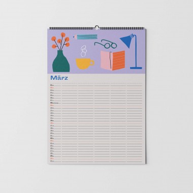 Familienplaner 2025 (DIN A3) / fidu—fine paper goods