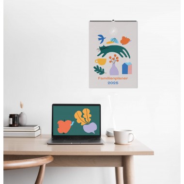 Familienplaner 2025 (DIN A3) / fidu—fine paper goods