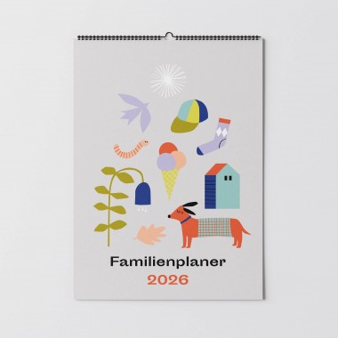 Familienplaner 2026 (DIN A3) / fidu—fine paper goods