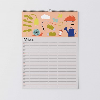 Familienplaner 2026 (DIN A3) / fidu—fine paper goods