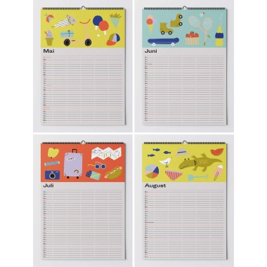 Familienplaner 2026 (DIN A3) / fidu—fine paper goods