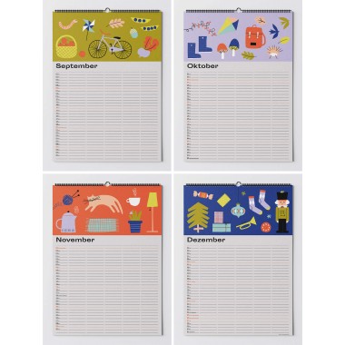 Familienplaner 2026 (DIN A3) / fidu—fine paper goods