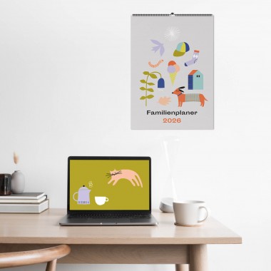 Familienplaner 2026 (DIN A3) / fidu—fine paper goods