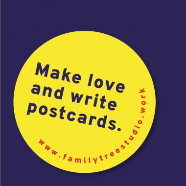 3*3 Sticker für Brief- und Postkartenfreunde
