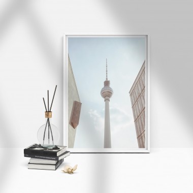 Amy & Kurt Berlin A4 Artprint "Fernsehturm Berlin"
