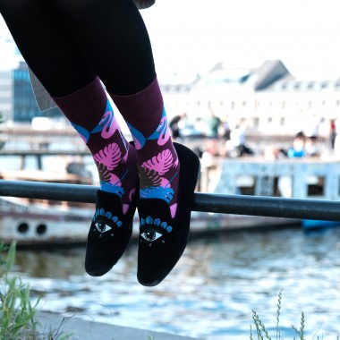 Flamingo Socken von Offbeat