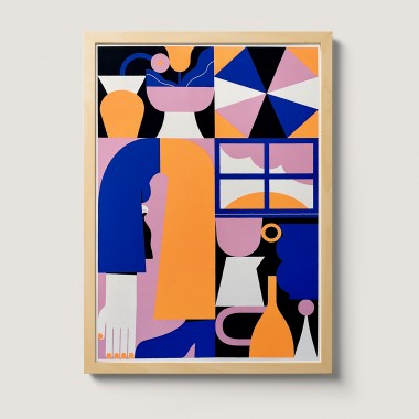 Anne Albert – Home – Siebdruck – 30 x 42 cm (A3)