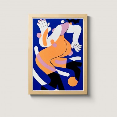 Anne Albert – Dance – Siebdruck –21 x 30 cm (A4)