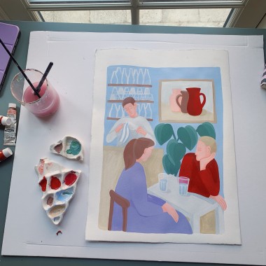 Das Puzzle Kollektiv - Puzzle "Friday Bar" 500 Teile