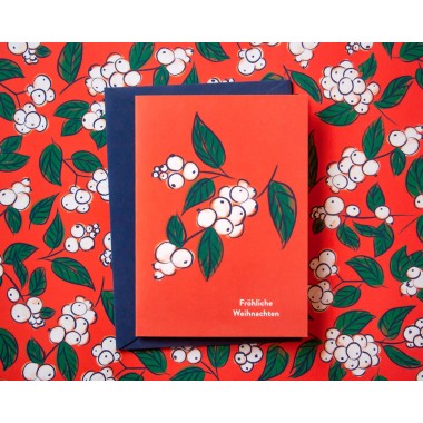 BUNDLE * Edle Weihnachtskarten mit passendem Geschenkpapier // Papaya paper products