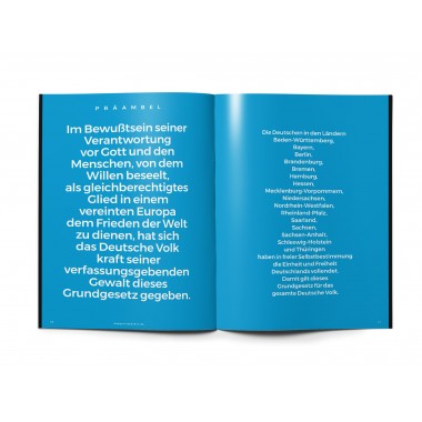 Das Grundgesetz als Magazin - Ausgabe 2025