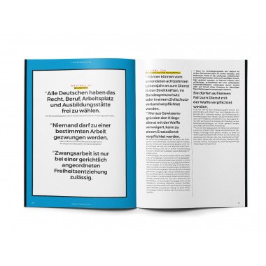 Das Grundgesetz als Magazin - Ausgabe 2025