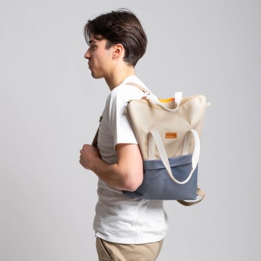 MULINU 3-in-1 Rucksack INDIVIDUAL GRETA Sand