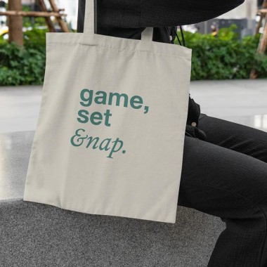 GAME SET NAP Totebag - ALMOST A BRAND