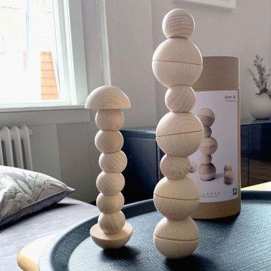 BALLANCE (XL) - Entdecke die Schwerkraft! Kreative Stapelsteine für Kinder und Erwachsene. (Set mit 20 Teilen)